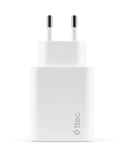 Сетевое зарядное устройство для Ttec SmartCharger Duo PD USB-C 40W White (2SCS27B)